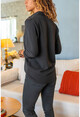 Womens Black Lace Shirt BST30kT4009-5230